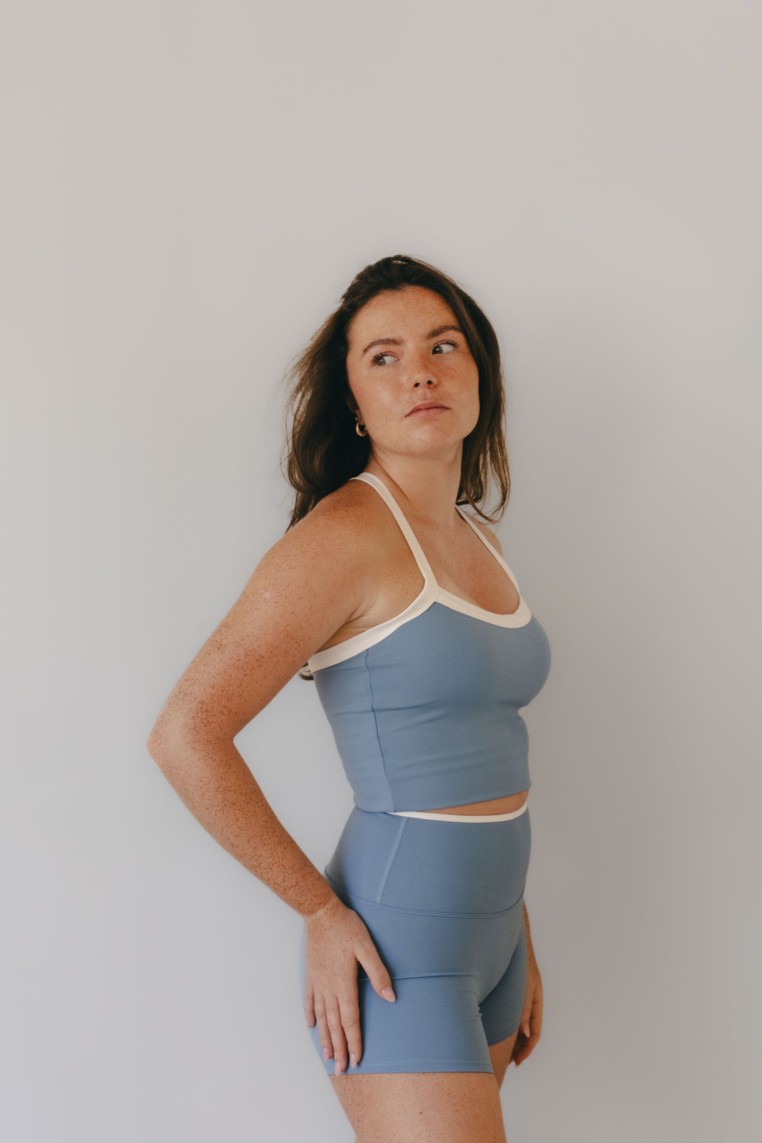 Top FLOW - Light blue