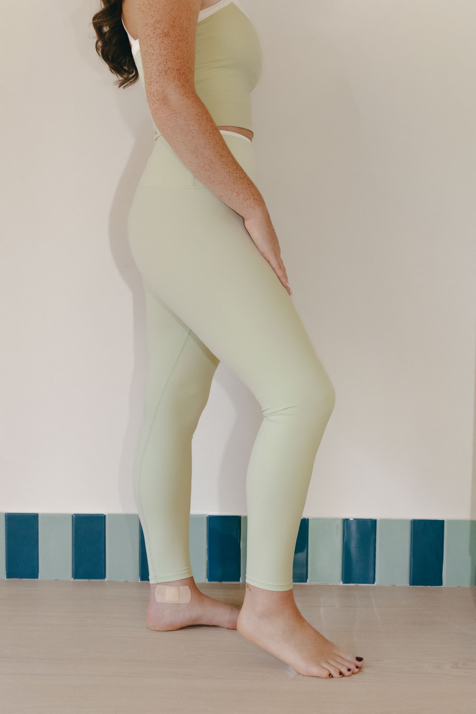 Legging FLOW - Pale green