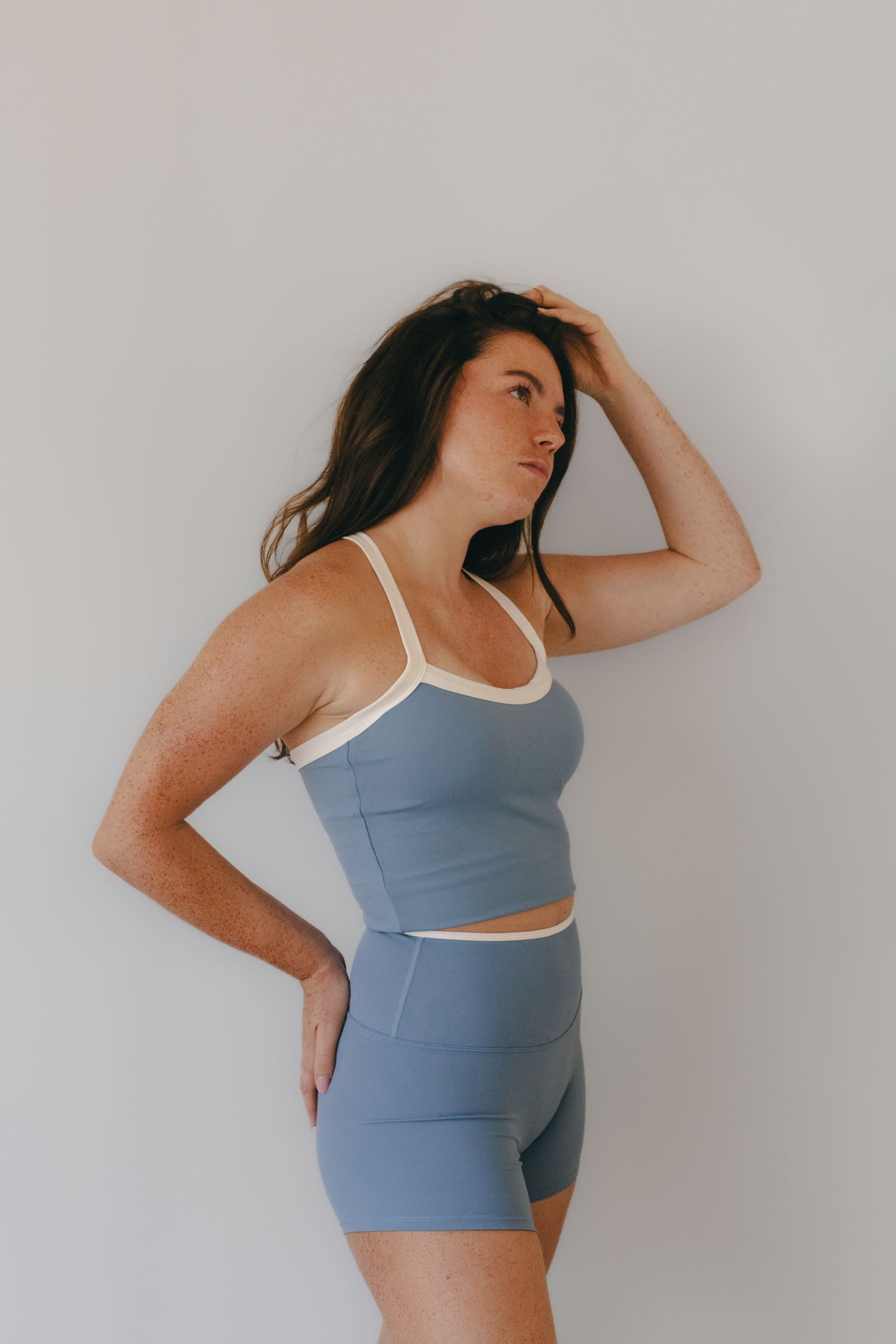 Top FLOW - Light blue