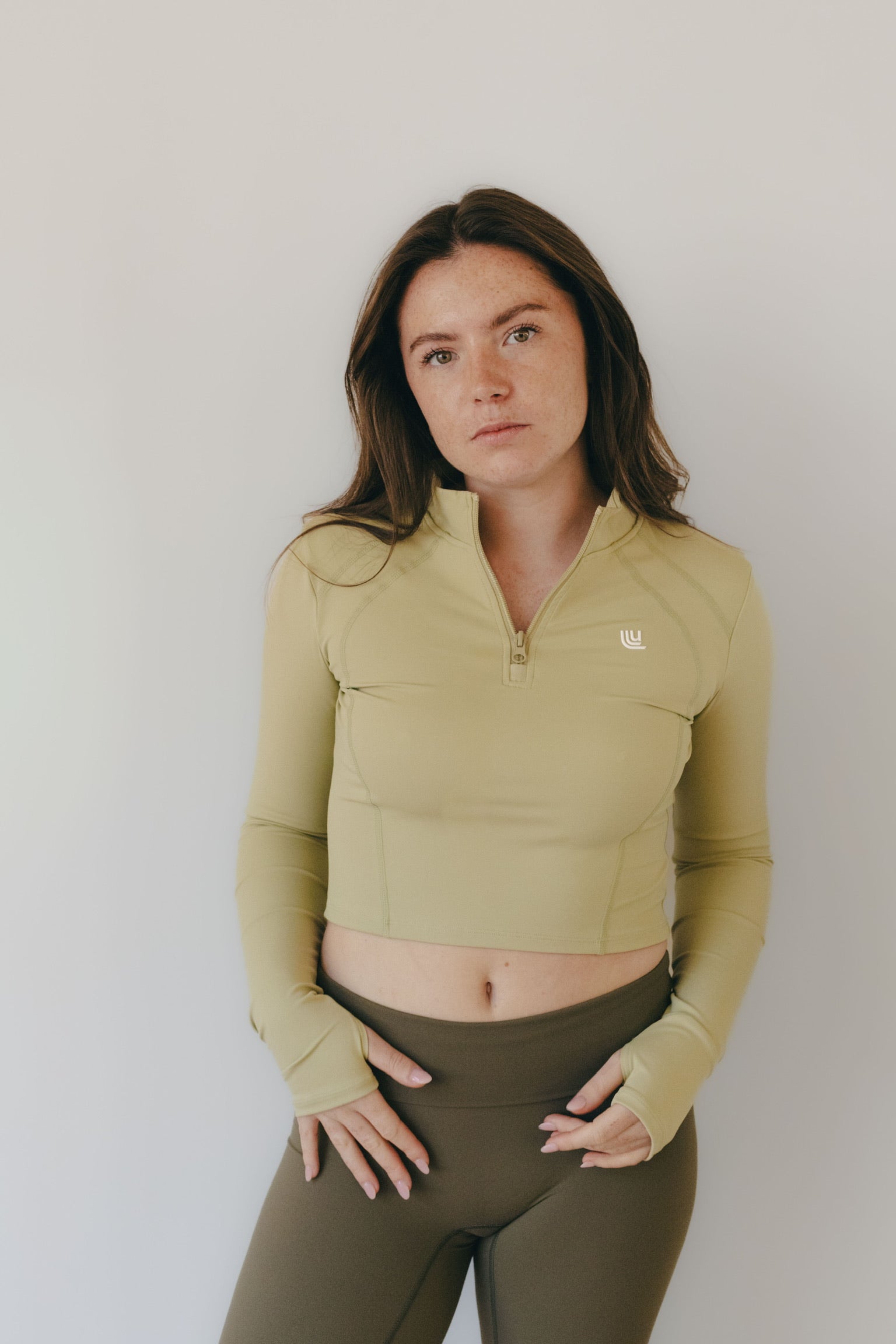 Top Zip LIME - Green